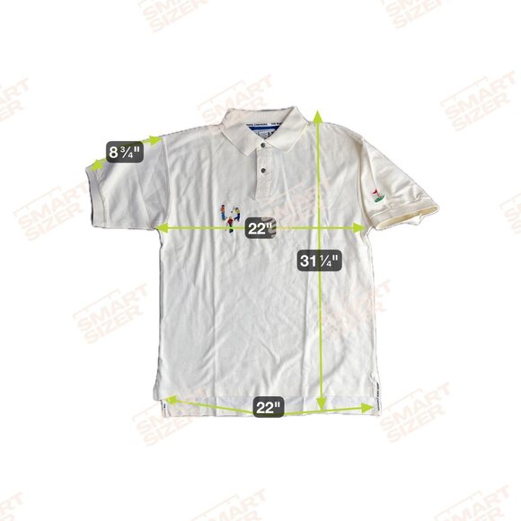 2/$18 SALE! Polo Shirt Novelty Embroidered Golfers‎ Short Sleeve Mens Size XL - Picture 2 of 6